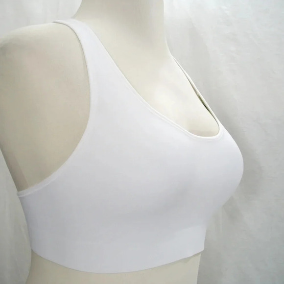 SMALL Champion B9504 Absolute Racerback Sports Bra White NWT - Picture 2 of 8